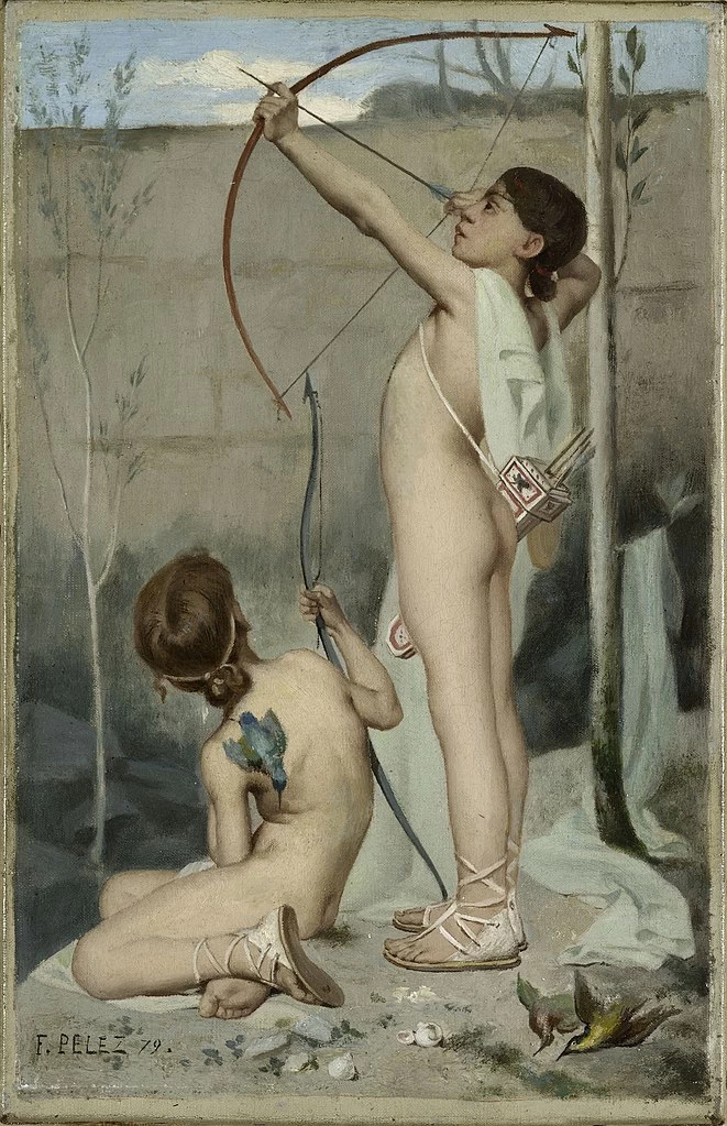 Gli arcieri - Museo delle Belle Arti della città di Parigi